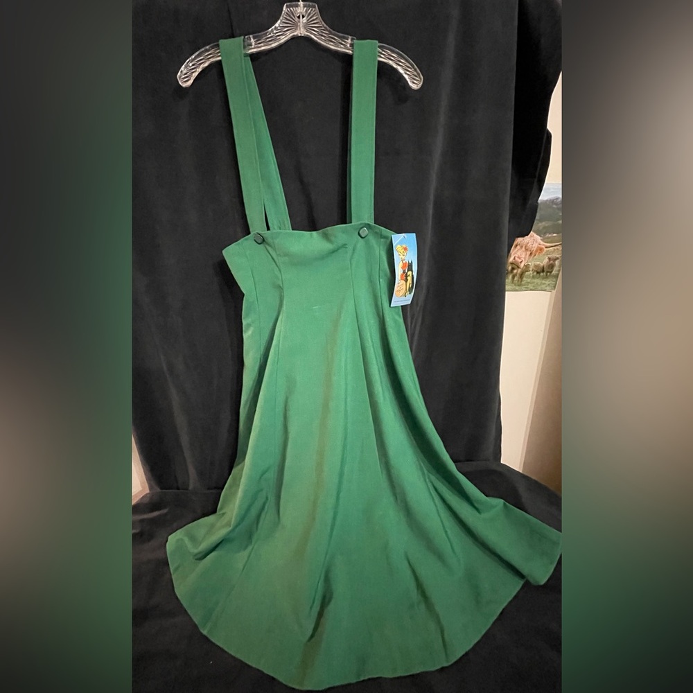 Bettie page high waisted green skirt